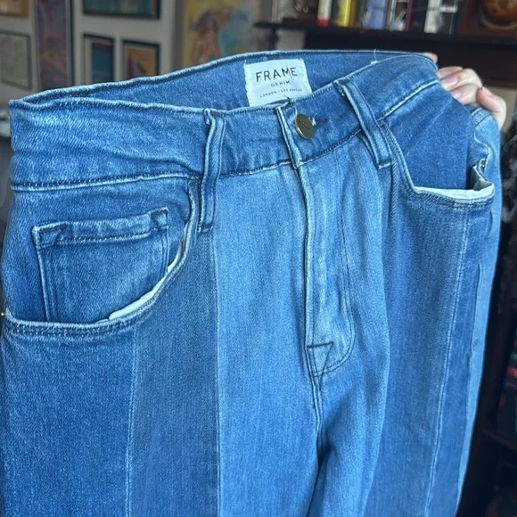 💙👖 Frame Denim le palazzo paneled jeans - Picture 6 of 6